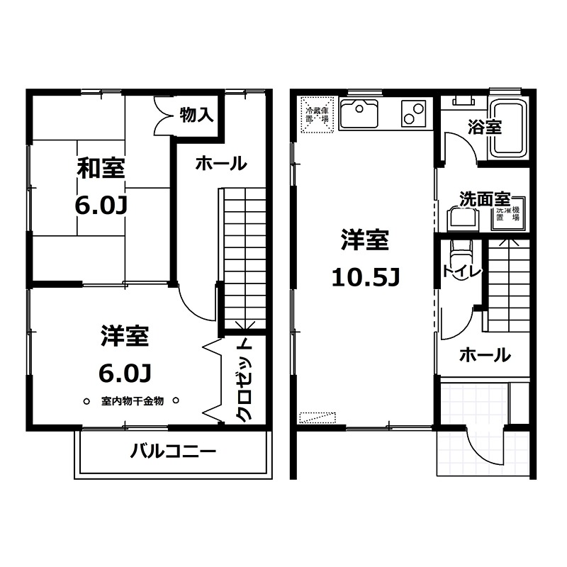 アルデーシュKOUYA Ⅴ 間取り